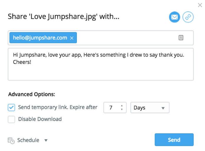 Jumpshare for Web