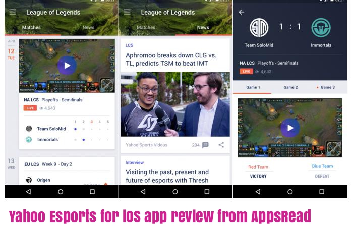 Yahoo Esports for iOS