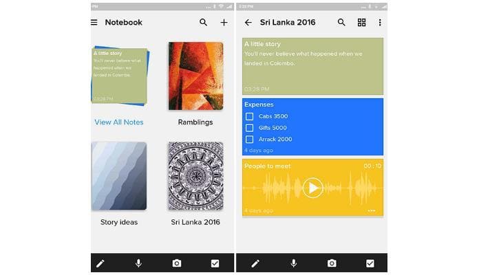 Notebook for Android