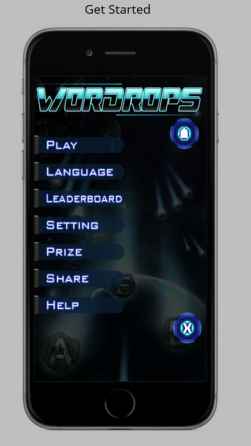 Wordrops for Addictive Word Game