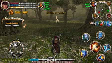Crimson Warden True Fantasy RPG Game play