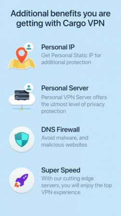 Cargo VPN for iPhone