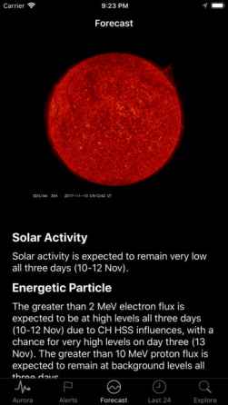 Space Weather App