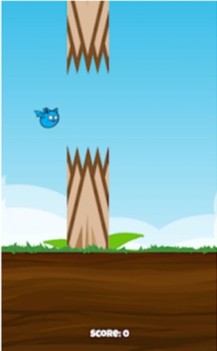 Blue Flying Bat