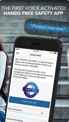 Covert Alert - Voice activated Safety Alert app