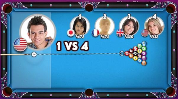 Pool Strike online 8 ball pool billiards free game