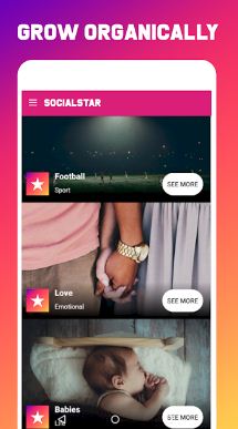 Socialstar - Grow Organically on Social Media 