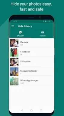 Hide photos with Hide Privacy