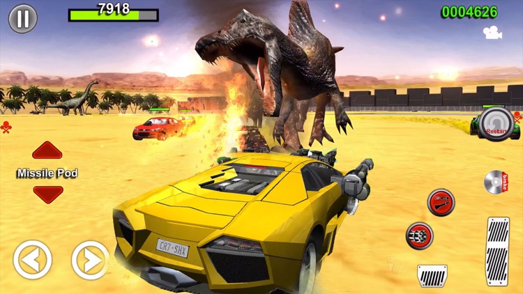 Dino Car Battle-Driver Warrior