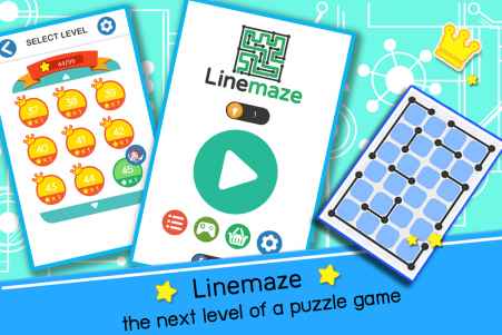 Linemaze Puzzles – Creative Game