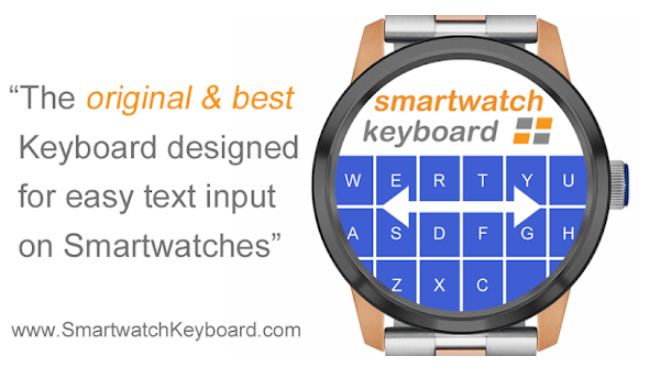 Smartwatch Keyboard for WEAR OS Smartwatches