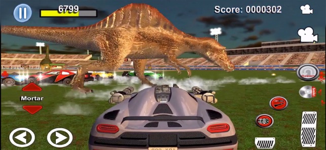 Dino Car Battle-Driver Warrior