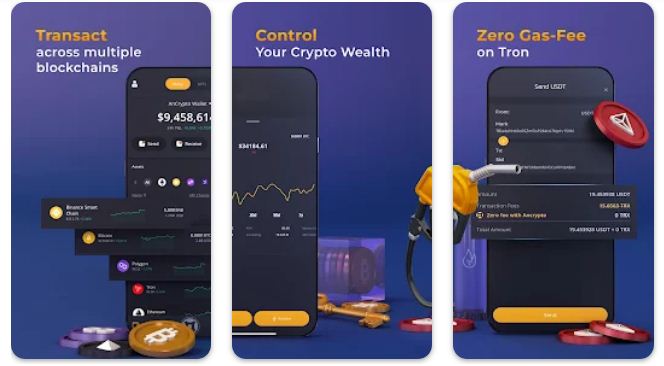 AnCrypto: Safest Crypto Wallet
