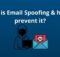 How to Prevent Email Spoofing