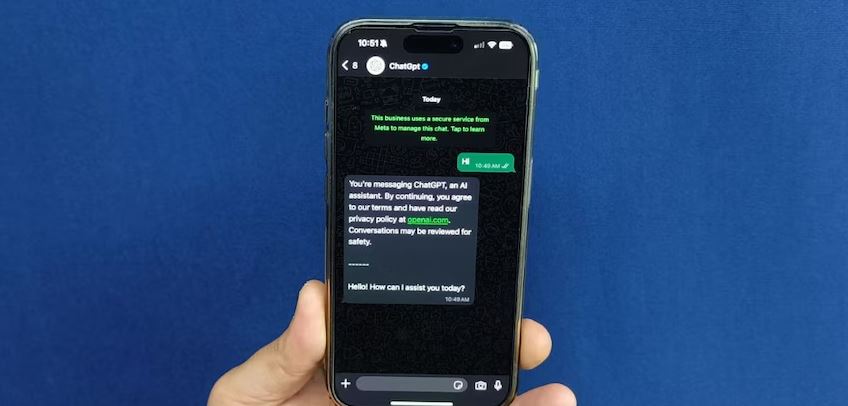 ChatGPT on WhatsApp